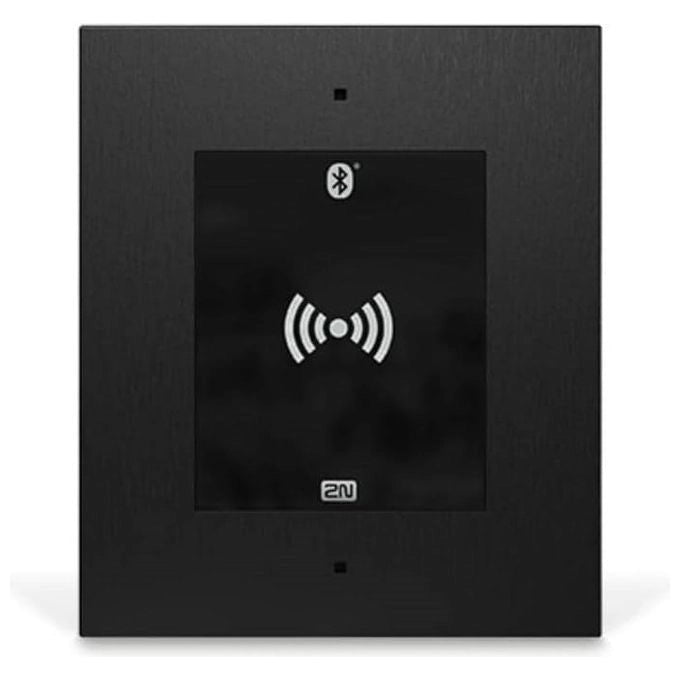 2N 9160345 Access Unit 2.0 Modulo Base Lettore Bluetooth RFID 125 kHz 13.56 MHz NFC IP54 IK08 PoE colore Nero