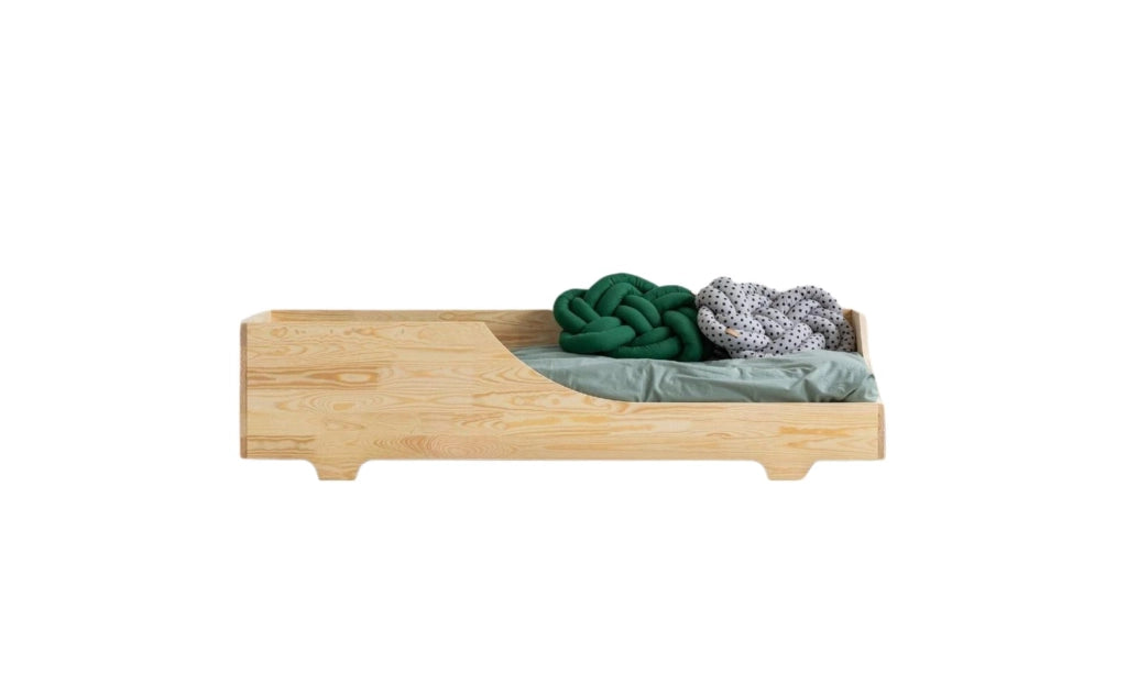 Lettino Montessori SCIVOLO beige 180 x 90 cm