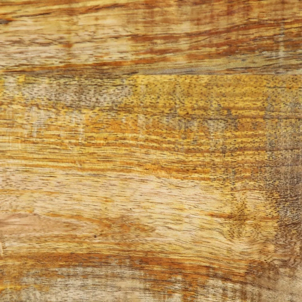 vidaXL Comodino 60x32x80 cm in Legno Grezzo Massello di Mango