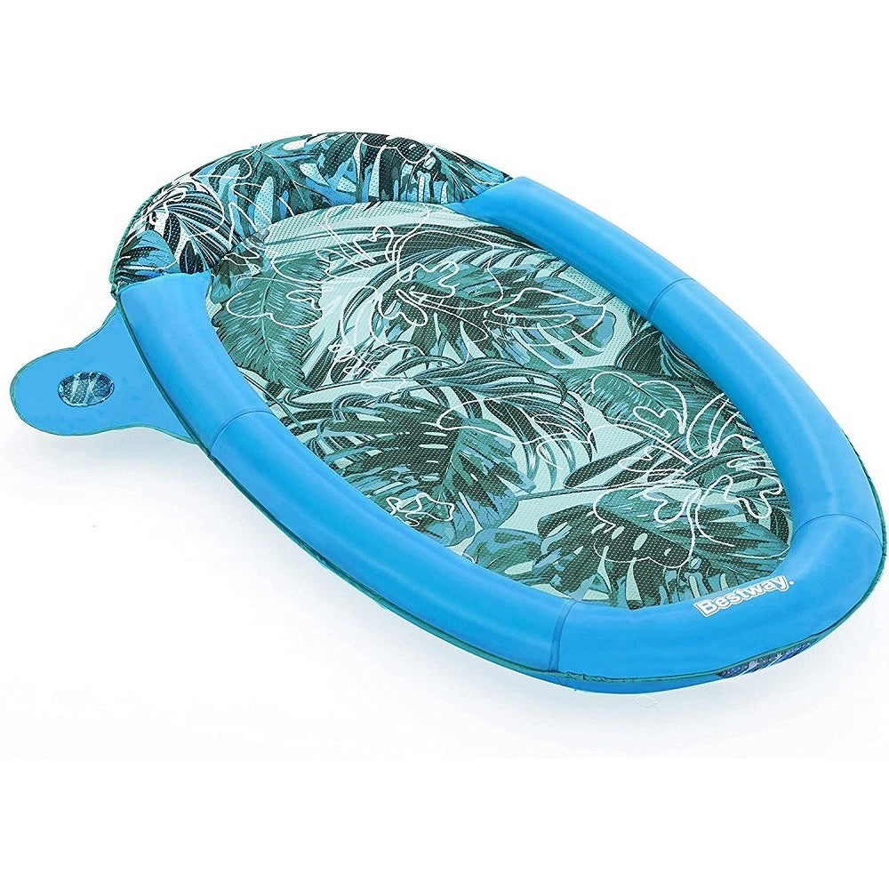 Trade Shop - Lounge Lettino Gonfiabile Galleggiante Piscina Mare Flex'n Fold 171x94x16cm 43552 -