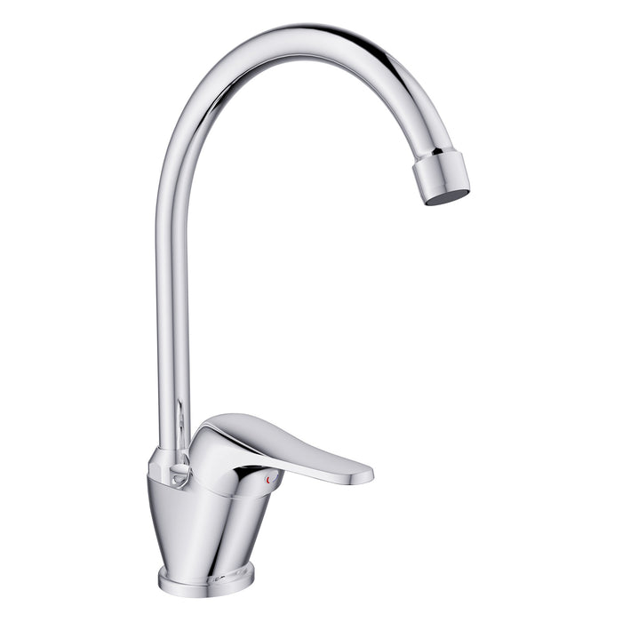 Miscelatore Lavello Bocca Alta Serie Emmy Cromato