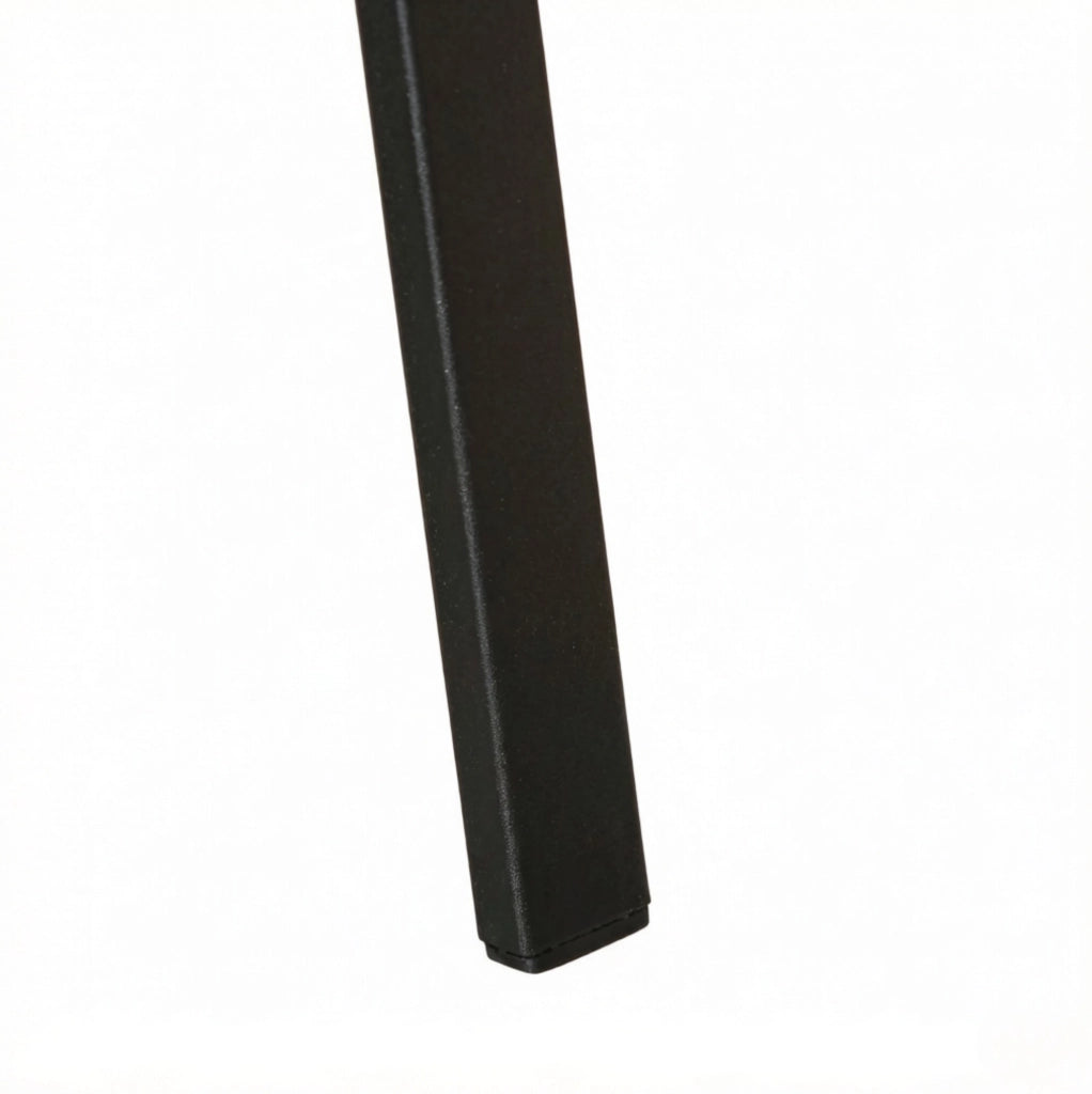 Appendiabiti nero in metallo e MDF con 9 ganci e ripiano, 45x45x180 cm