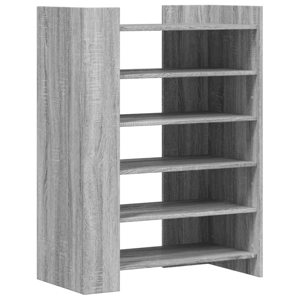 Scarpiera | Mobile per scarpe Grigio Sonoma 74,5x37,5x100 cm in Legno Multistrato