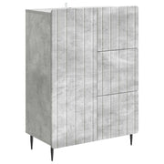 Credenza con cassetto Grigio Cemento 66 x 34,5 x 91,5 cm