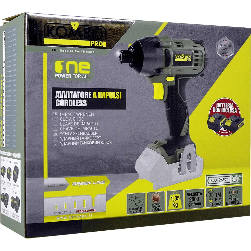 Avvitatore a Impulsi KOMBO PRO 20V
