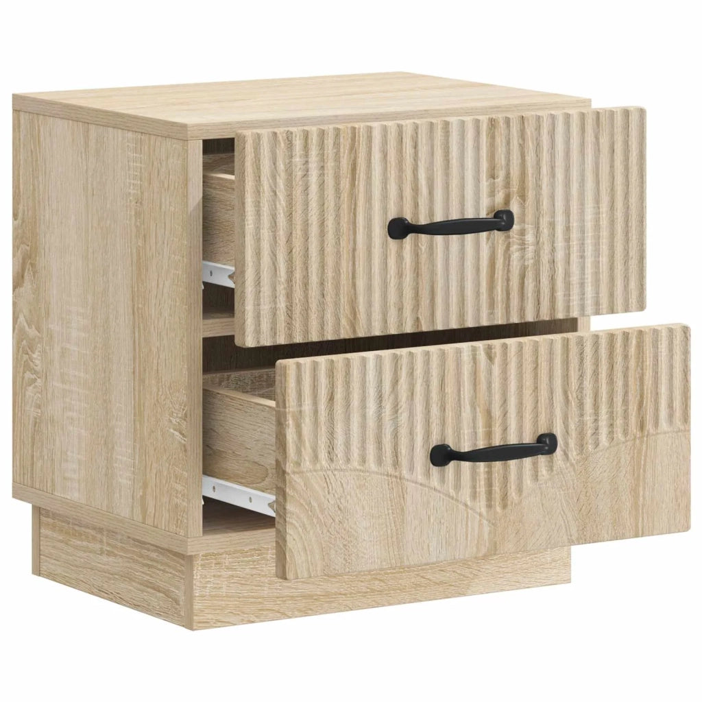 Armadio da Notte con cassetto Rovere Sonoma 43 x 34,5 x 44,5 cm 895219