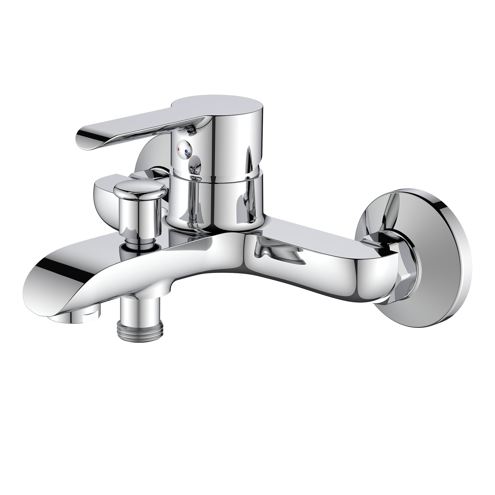 Miscelatore vasca cromato senza dotazione Neruda