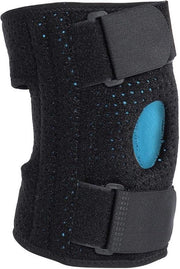 Supporti ginocchiali ad assorbimento di shock in silicone - camminare correre - molle - sostegno per ginocchia artrosi (destro).