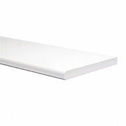 MENSOLA RETTANGOLARE STONDATA 'AMICA' 80x20 cm - spess. 1,8 cm - col. Bianco