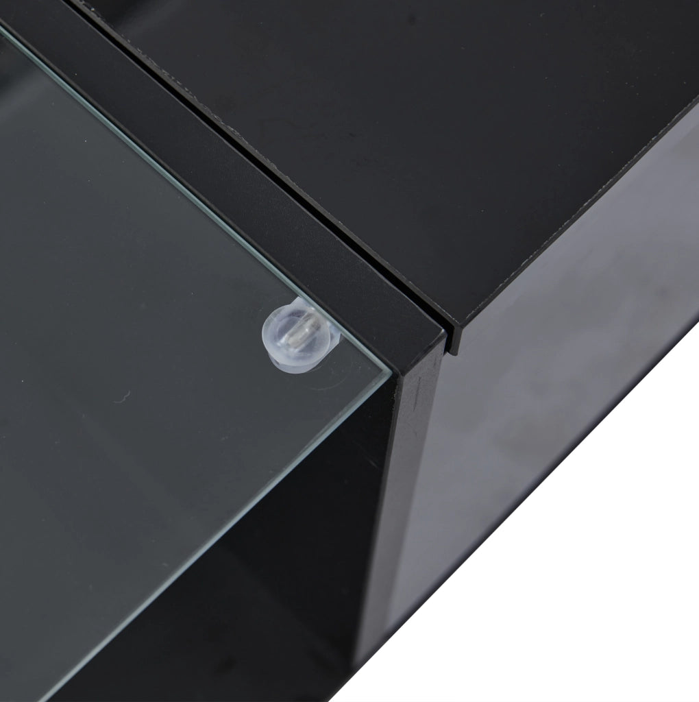 Tavolino da salotto elevabile con LED e vano nascosto