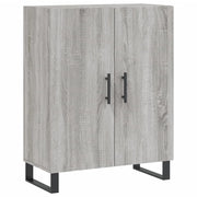 Buffet credenza cassettiera armadio mobile contenitore organizer cucina soggiorno Sonoma 69,5 x 34 x 90 cm legno ingegnerizzato grigio 02_0036466