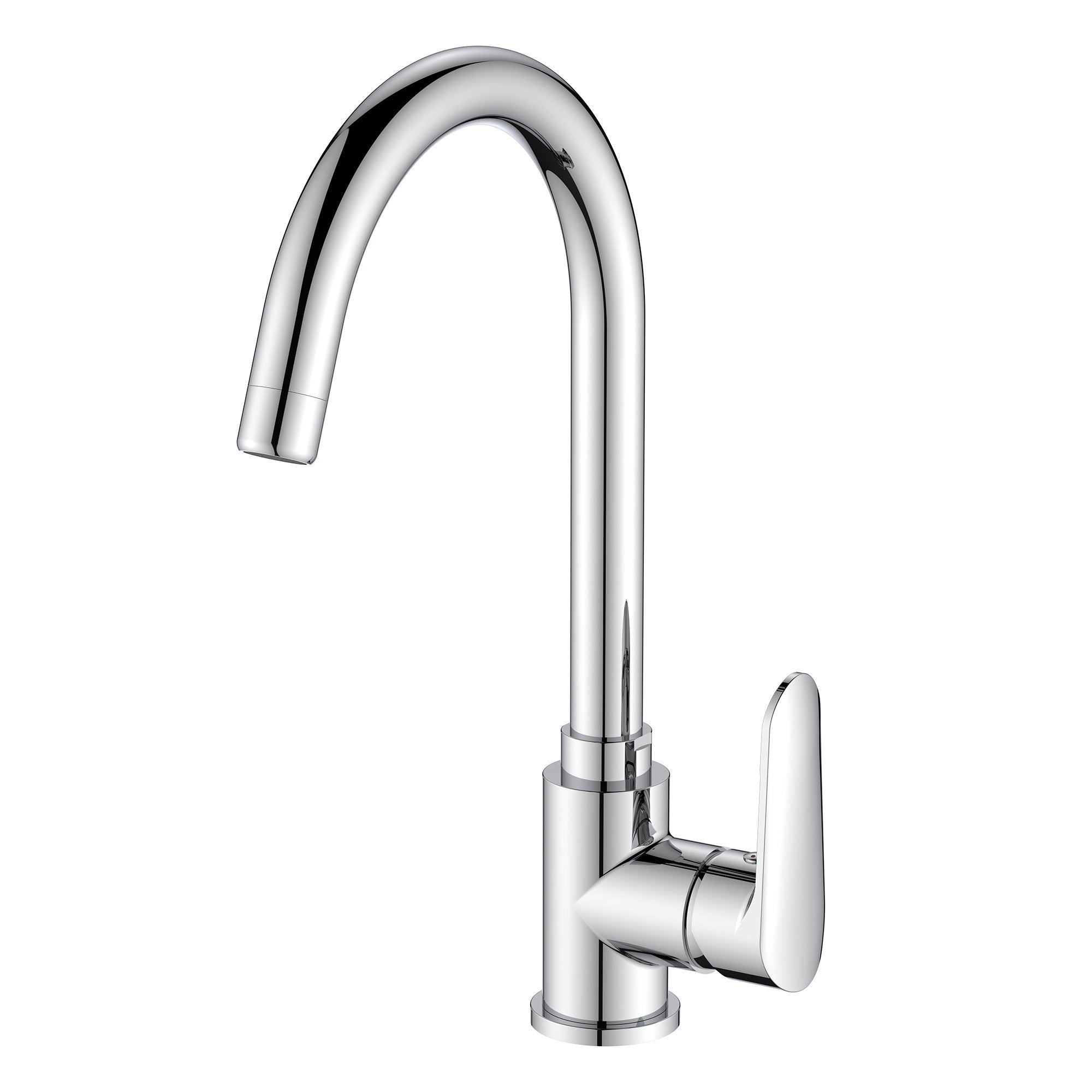 Miscelatore Lavello Bocca Alta Serie Remi Cromato