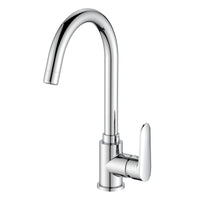 Miscelatore Lavello Bocca Alta Serie Remi Cromato