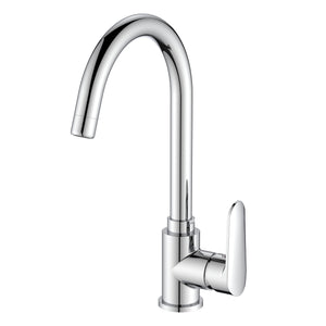 Miscelatore Lavello Bocca Alta Serie Remi Cromato