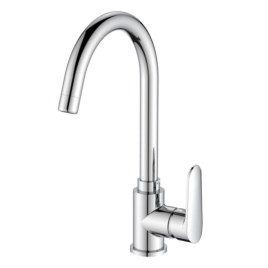 Miscelatore Lavello Bocca Alta Serie Remi Cromato