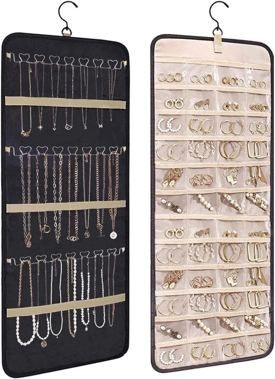 Organizzatore di accessori appeso con contenitori di stoccaggio per armadio - Sistema di stoccaggio spazievendente e pratico con luce di appoggio