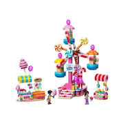 Costruzioni lego 42700 friends ruota panoramica dolci e cupcake