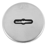 c.r. art. 30 bocchette+supporto +viti ,finitura cromata x serrature cod:ferx.4458