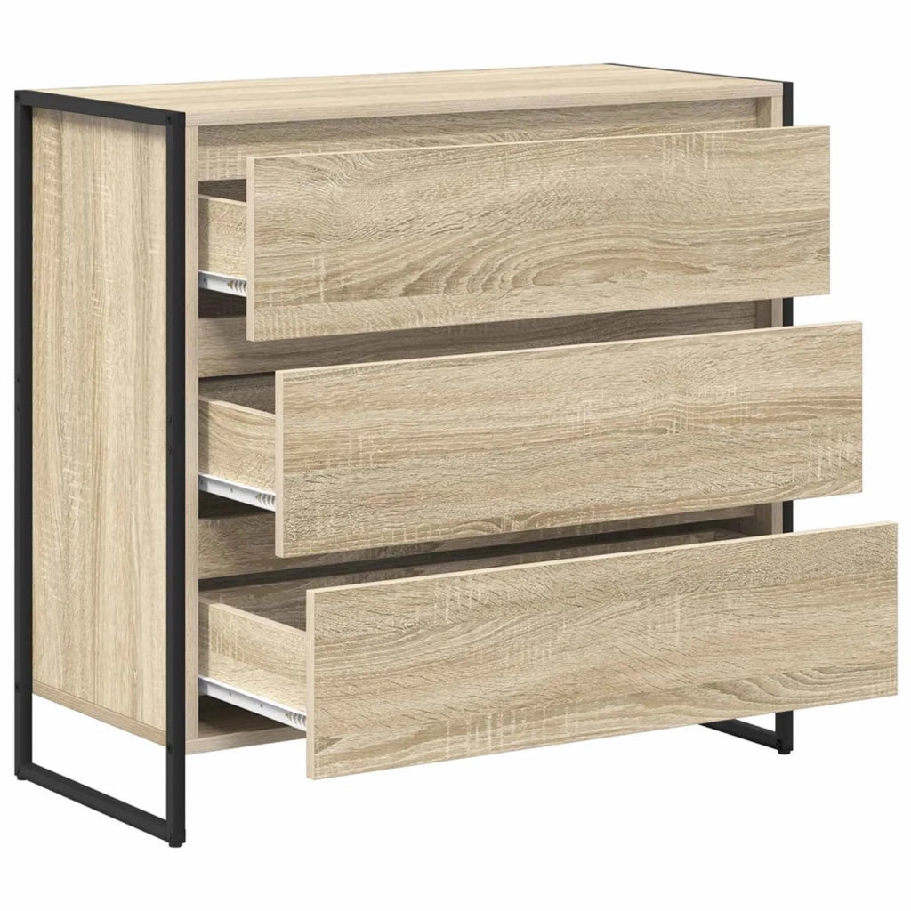 Credenza | Madia | Buffet da pranzo | Armadio da pranzo Sonoma 79 x 36 x 75.5 cm Legno multistrato