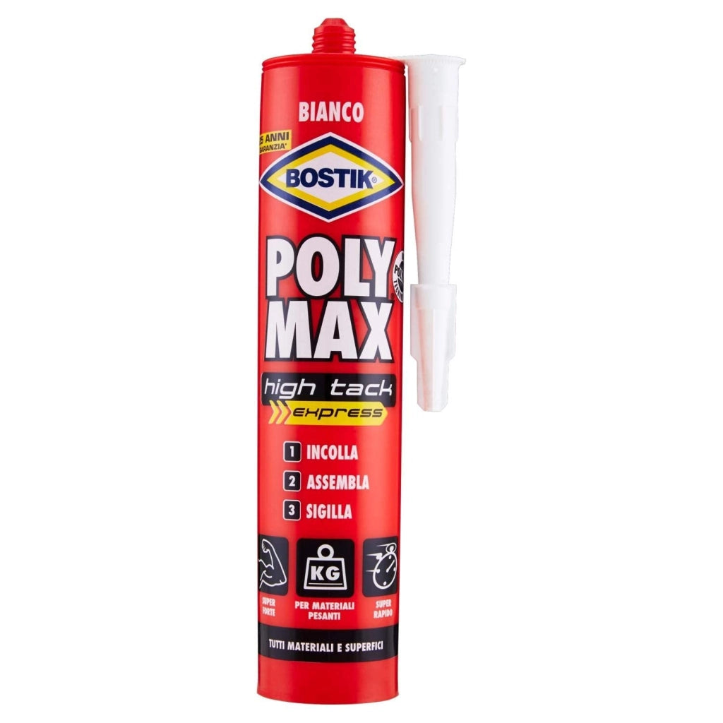 Polymax High Tack Express Bianco 440 g Bostik 2 Pezzi
