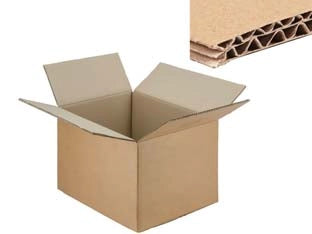 SCATOLA CARTONE PER IMBALLO AMERICANA DOPPIA ONDA- - mm.260x170x265h. - 15 pezzi