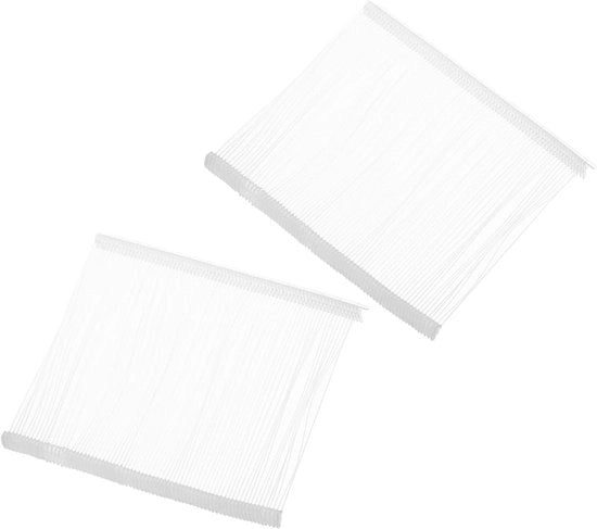 Barbasteners Tagging 1000 pezzi, 7,5 cm, trasparente, etichette di tessuto in plastica - Iniezioni di ago a punti fine