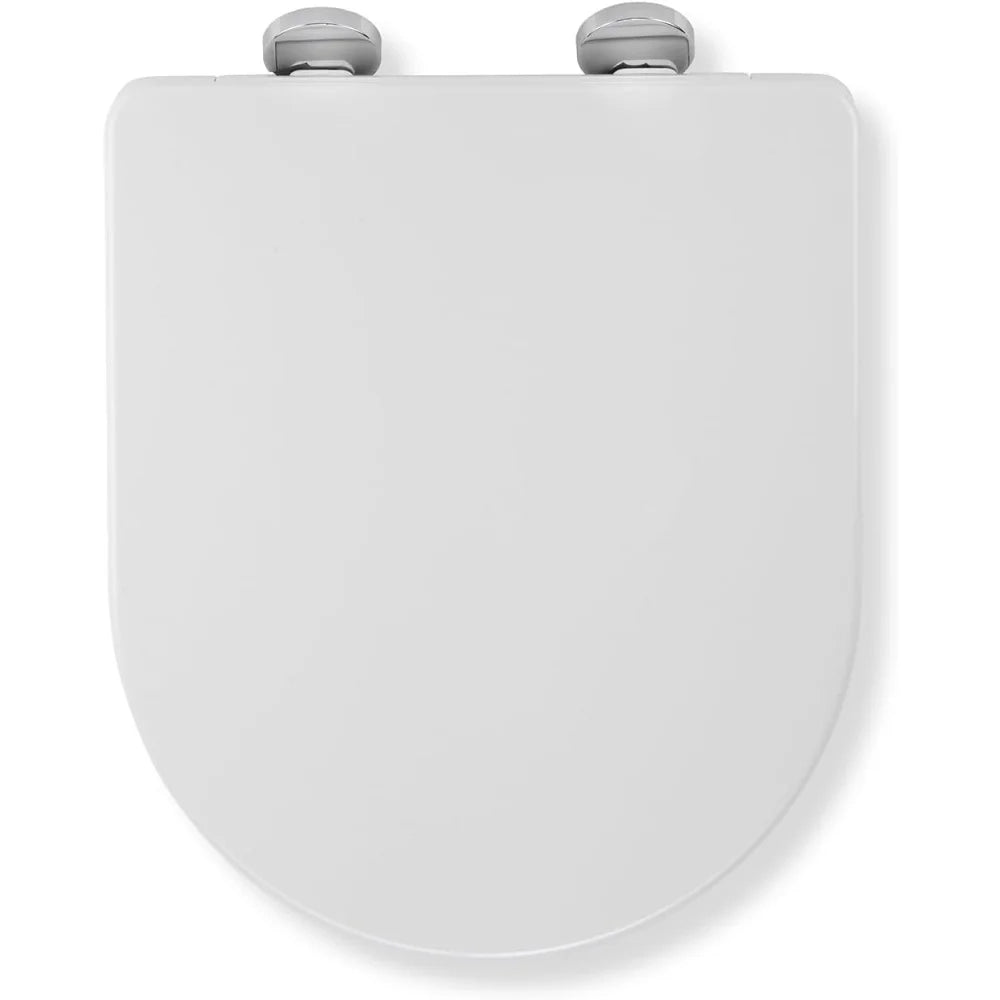 Croydex sedile wc antibatterico flexi-fix eyre a forma di d alwa