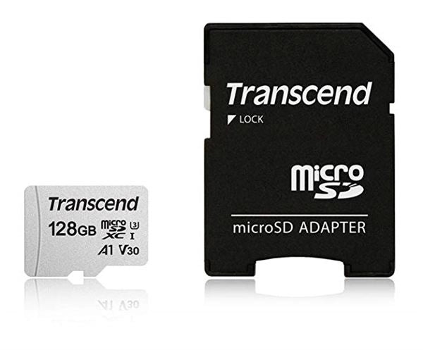 128gb uhs-i u1 microsd with adapter - TS128GUSD300S-A