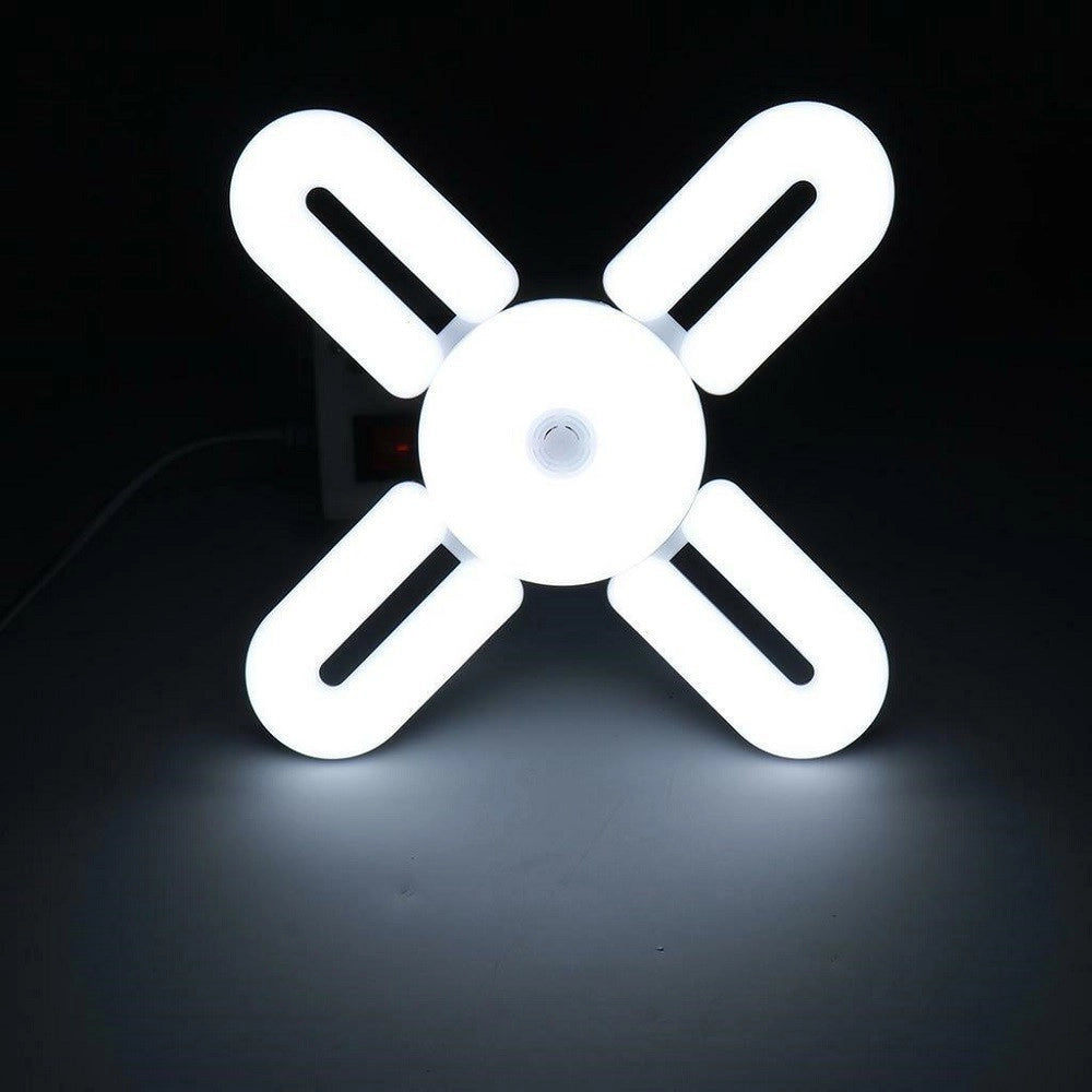 Trade Shop - Lampada Lampadario Deformabile Lampadina Led 60w 6500k 4 Vie Bianca E27 Ccl-4+1 -