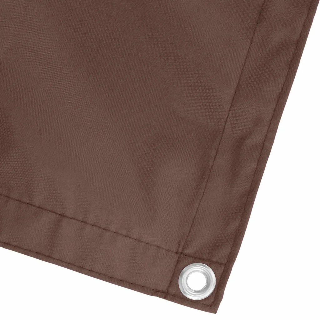 Schermo da balcone Marrone 90 x 200 cm Tessuto Oxford