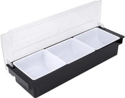 Scatola di conservazione multifunzionale con coperchio - Materiale food-safe in plastica - Coperchio trasparente - Maniglie ergonomiche - Facile da pulire - Scatola di conservazione