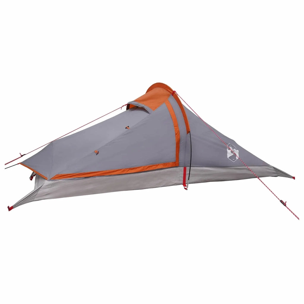 Tenda da backpacking Grigio e arancione 2 persone 42018576