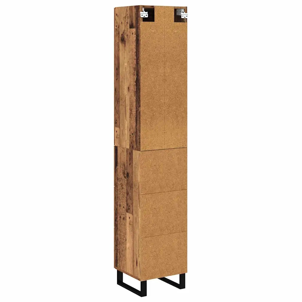 Credenza Legno vecchio 34,5 x 34 x 180 cm Legno multistrato