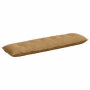 Cuscino per Schiena | Cuscino dorsale Marrone 180 x 50 cm Tessuto in Cords
