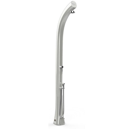 Doccia Solare In Alluminio Jolly Plus 24 Litri Top Line Con Miscelatore E  Doccetta Mobile Colore Perla Bianca Cv-B540-Tl/9400