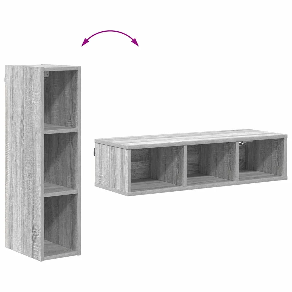 Armadio pensile Grigio Sonoma 20 x 29,5 x 80 cm 884431