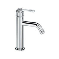 Miscelatore lavabo senza scarico e foro cromato lucido - serie Atelier