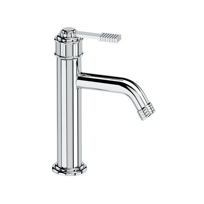 Miscelatore lavabo senza scarico e foro cromato lucido - serie Atelier