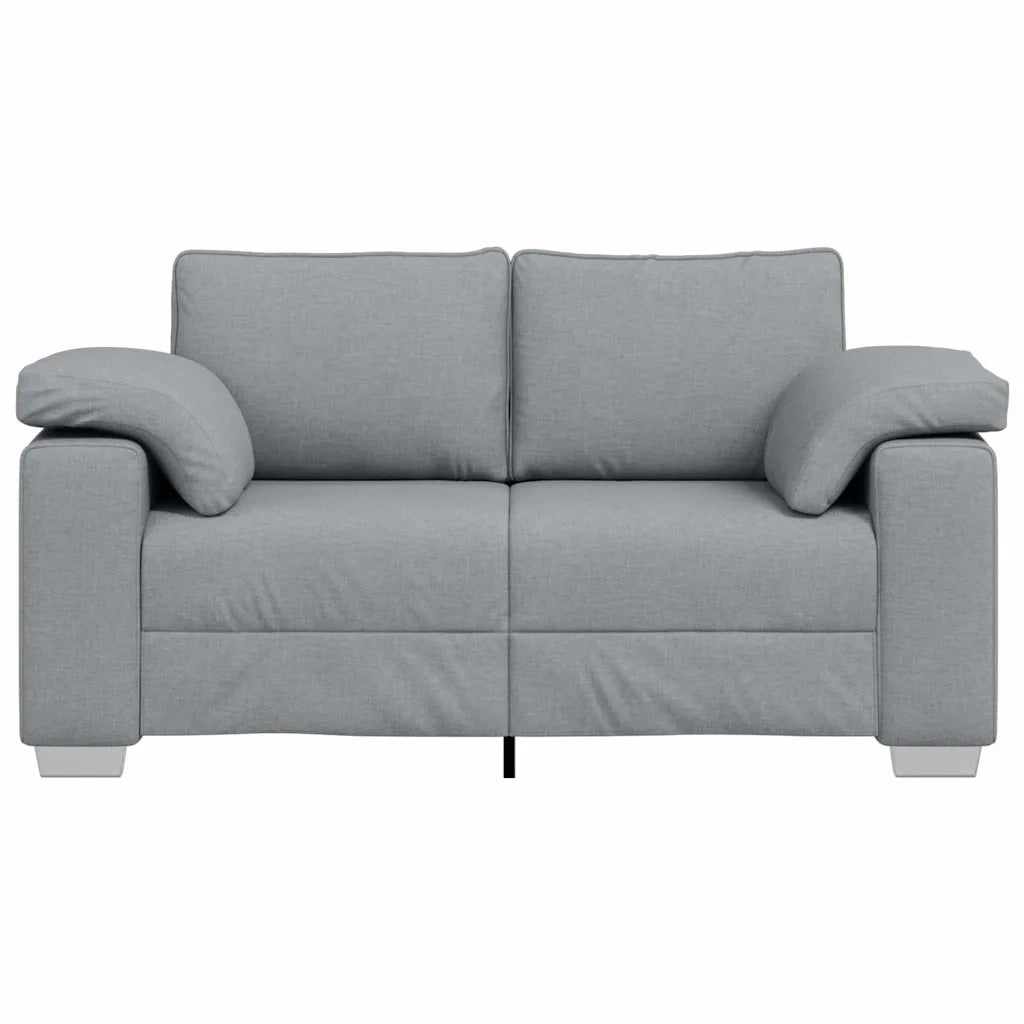 Divano-Sofa-Divanetto Grigio chiaro 160 x 77 x 82 cm Tessuto