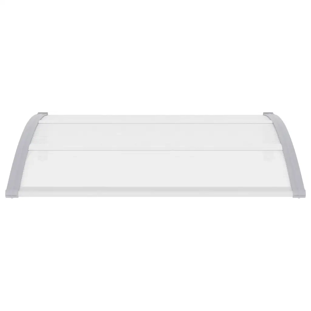 Pensilina per Porta Grigia 120x100 cm in PC cod mxl 11540