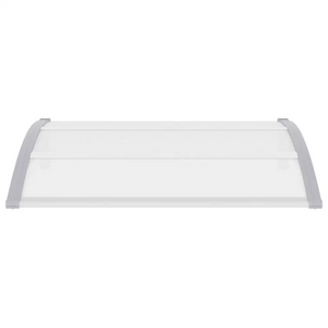 Pensilina per Porta Grigia 120x100 cm in PC cod mxl 11540