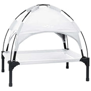 Letto per Cani Grigio Argento 63 x 49,5 x 60 cm Acciaio CFW1741136
