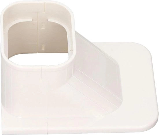 PVC Buizenschild 80 Decorativo per Tubi di Condizionamento d'Aria Esterni - Protezione Lavorazione dell'Aria - Protezione della Parete del Tubo in PVC