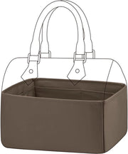 Organizzatore per borse, tasche interne in seta per borsa LV Speedy Nano/20/25/30/35/40/45, organizzatore leggero per borse (Grigio Etoupe, Speedy 25)