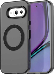 Custodia magnetica ultradurissima per Google Pixel 9a, resistente agli urti e con design a superficie opaca. Protezione discreta.