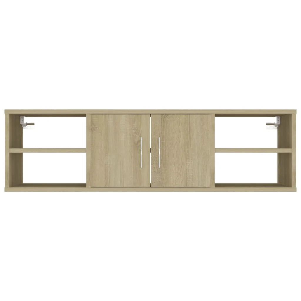Scaffale a Parete Rovere Sonoma 102x30x29 cm in Truciolato cod mxl 33050