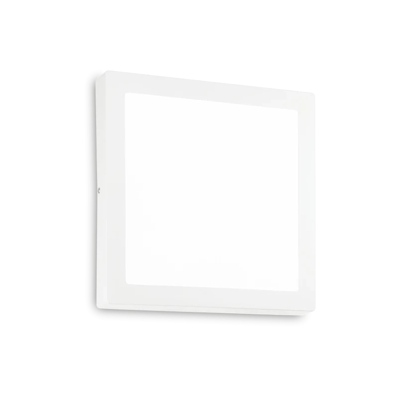UNIVERSAL SQAURE  APPLIQUE-PLAFONIERA LED SMD 22 W 110° 2250 lm 2700 K BIANCO
