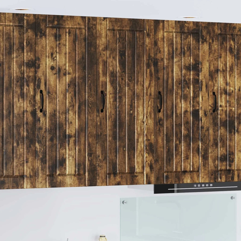 Armadietto a muro LUCCA Rovere Fumo 40 x 31 x 100 cm