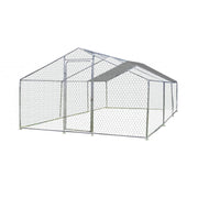 Recinto per animali 3x6 m – struttura acciaio zincato con rete e tetto telonato altezza 2,2 m – ENC306032GJM Foresta