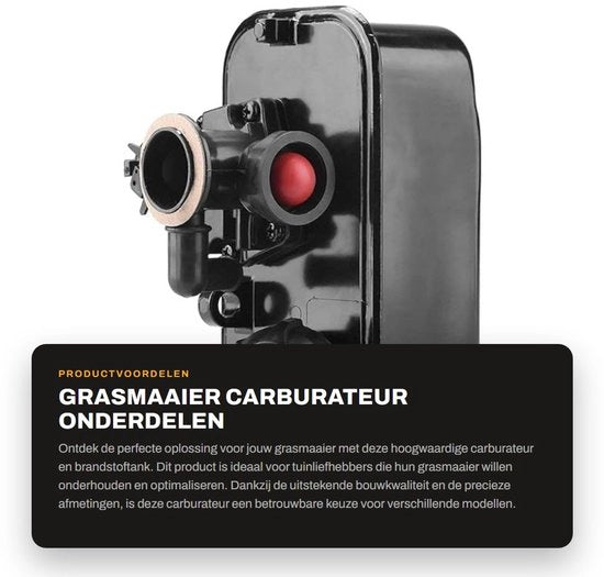Carburatore di alta qualità per tagliaerba - Dimensioni 20x9,6x5,5 cm - Peso 673 g - Adatto per 498809A/494406 - Accessori per tagliaerba